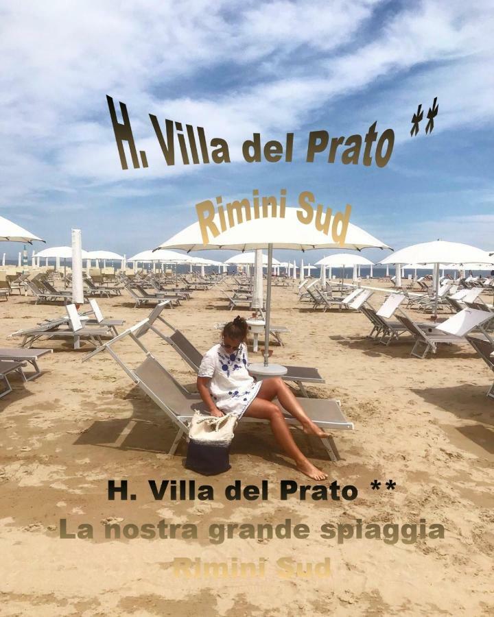 Hotel Villa Del Prato Cucina Romagnola E Possibilita Pacchetto Spiaggia Bellariva Di Rimini ภายนอก รูปภาพ